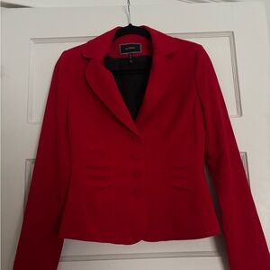 Vibrant Red Blazer